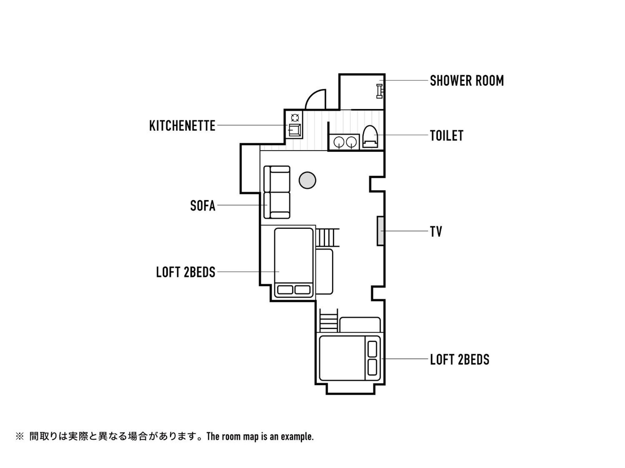 Mizuka Daimyo 4 - Unmanned Hotel - Fukuoka  Room photo